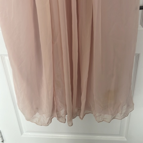 Dessy collection bridesmaid dress blush pink - Picture 2 of 4